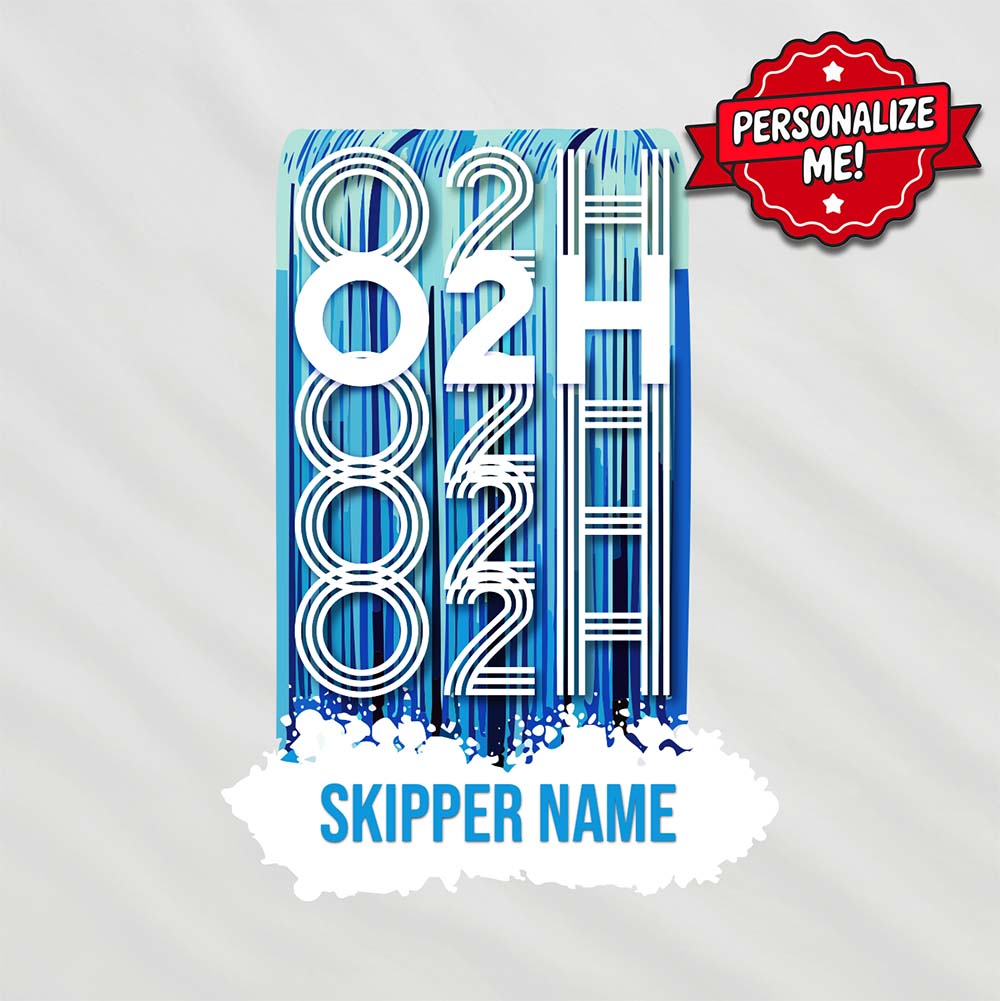 "O2H" Personalized Poncho