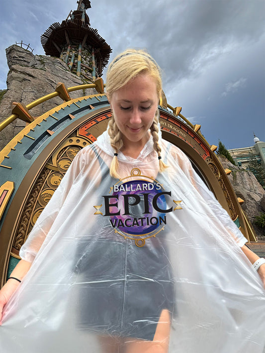 "Epic Vacation" Personalized Poncho
