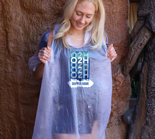 "O2H" Personalized Poncho