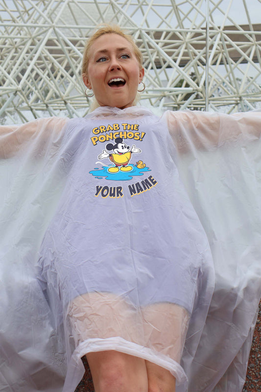 "Grab the Ponchos" Personalized Poncho