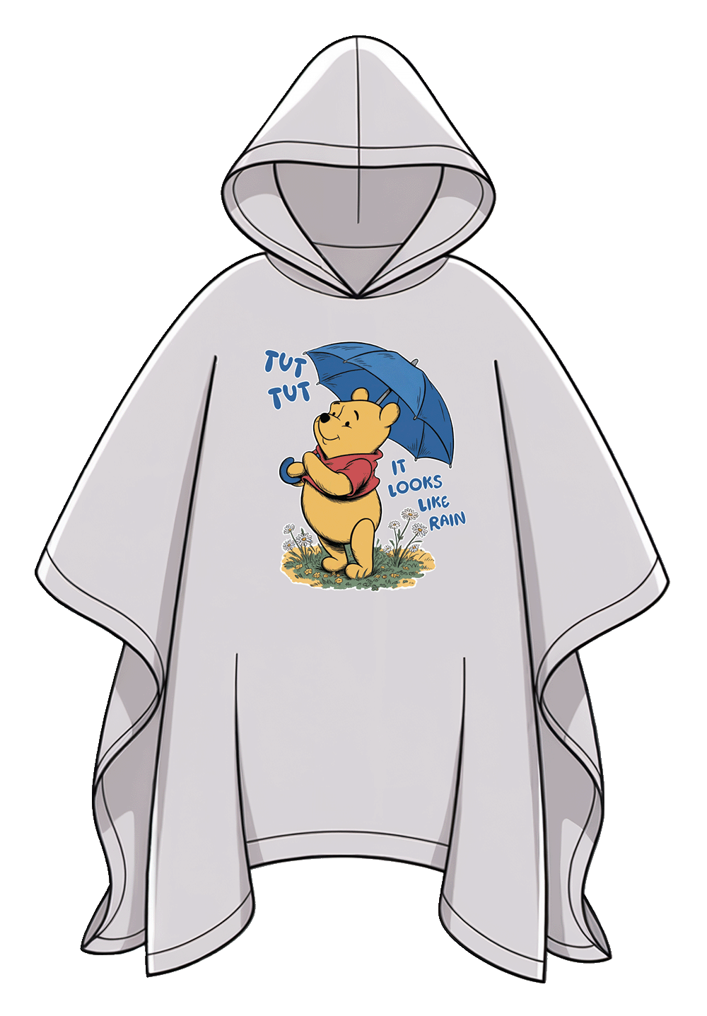 "Looks like rain" Poncho