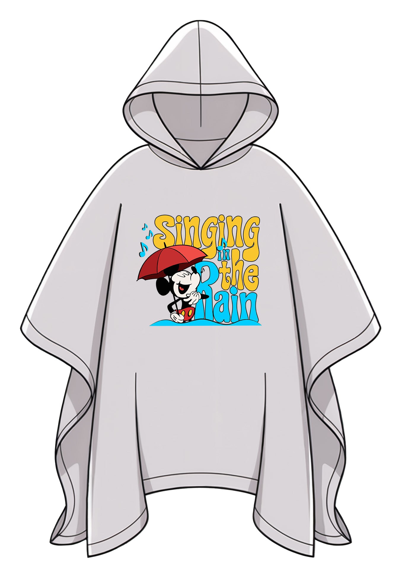 "Singing in the Rain" Poncho